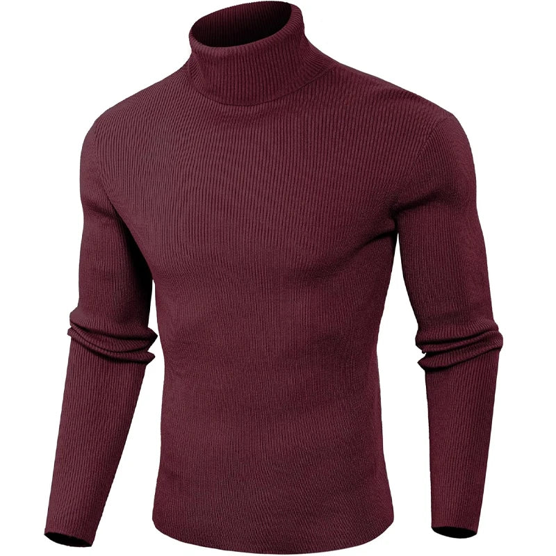 Luca - Ribbed Roll Neck