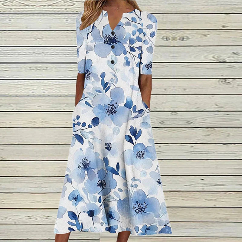 Joyce | Garden Breeze Floral Dress