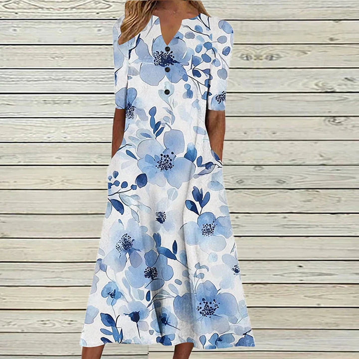 Joyce | Garden Breeze Floral Dress