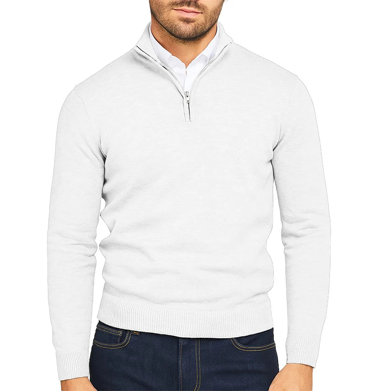 Clark - Lightweight Quarter‑Zip Jumper