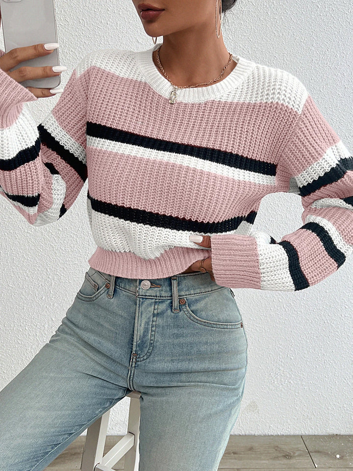 Harper - Stripe Knit Jumper