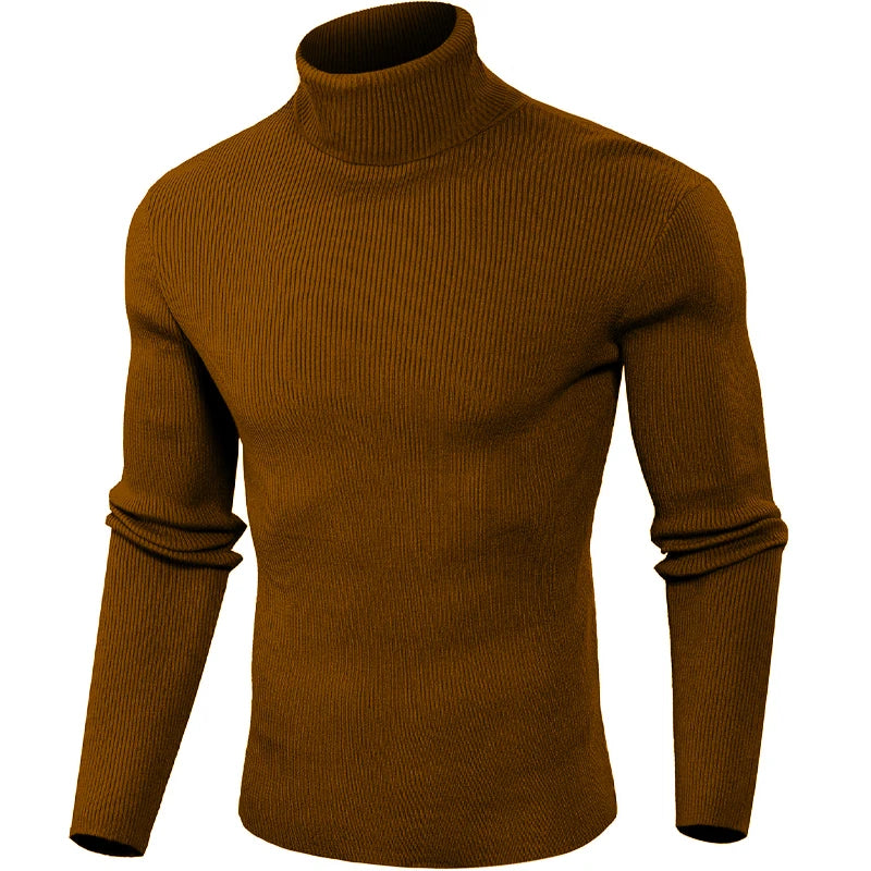Luca - Ribbed Roll Neck