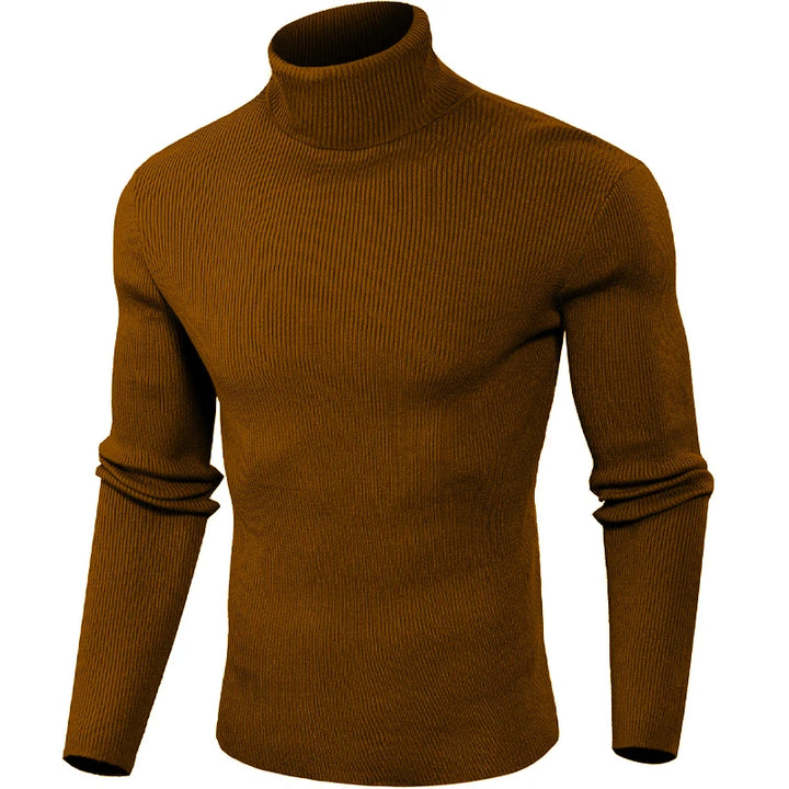 Luca - Ribbed Roll Neck