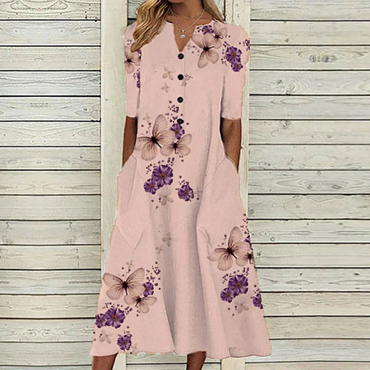 Joyce | Garden Breeze Floral Dress