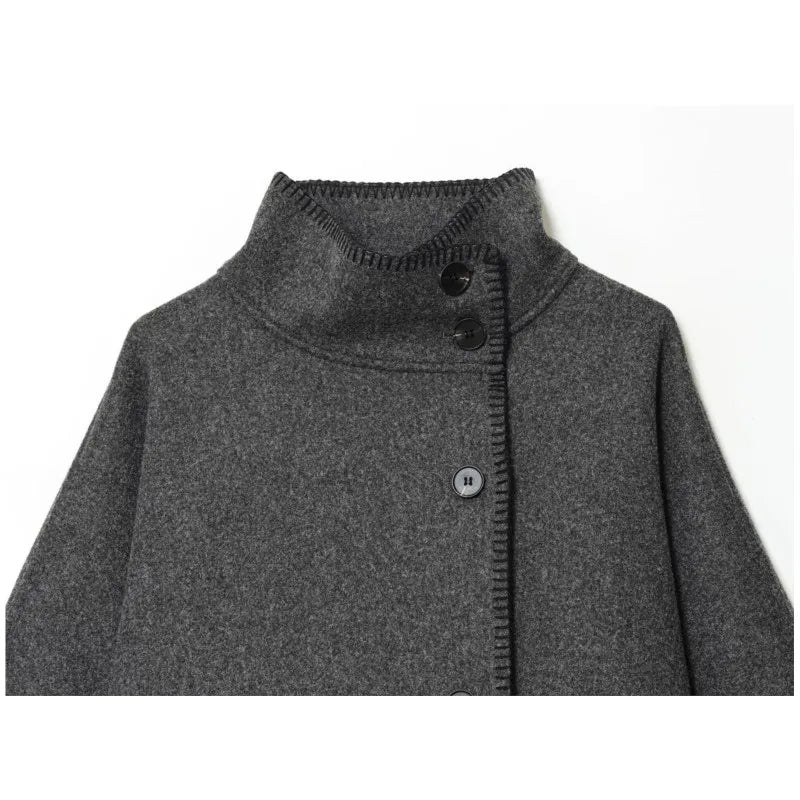 Elowen - Oversized Wool-Feel Jacket