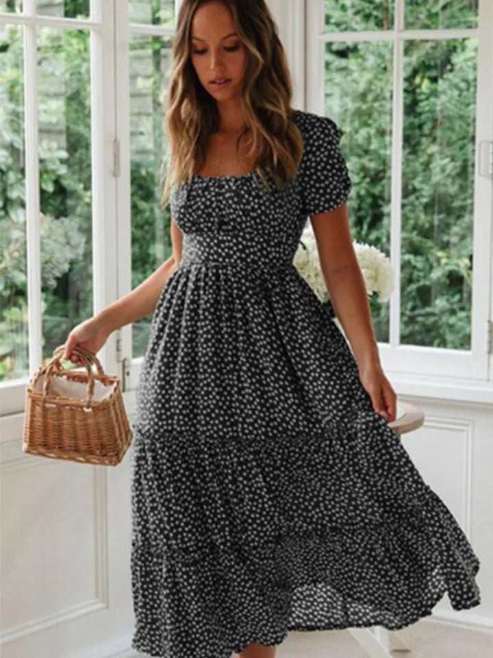 Ruth | Vintage Floral Maxi Dress
