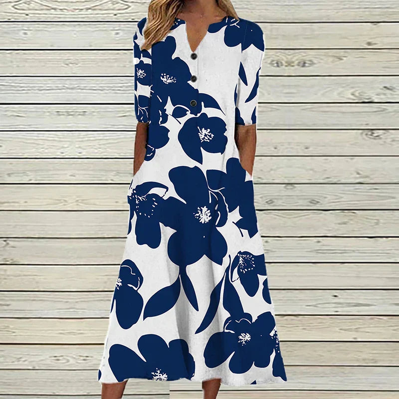 Joyce | Garden Breeze Floral Dress