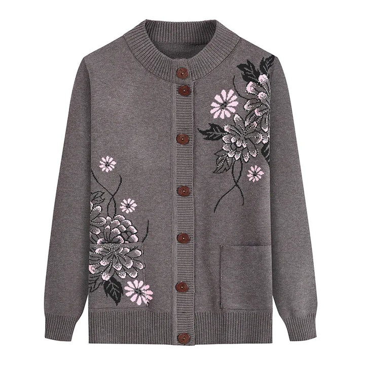 Marielle - Embroidered Knit Cardigan