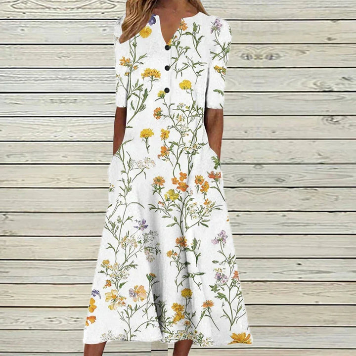 Joyce | Garden Breeze Floral Dress