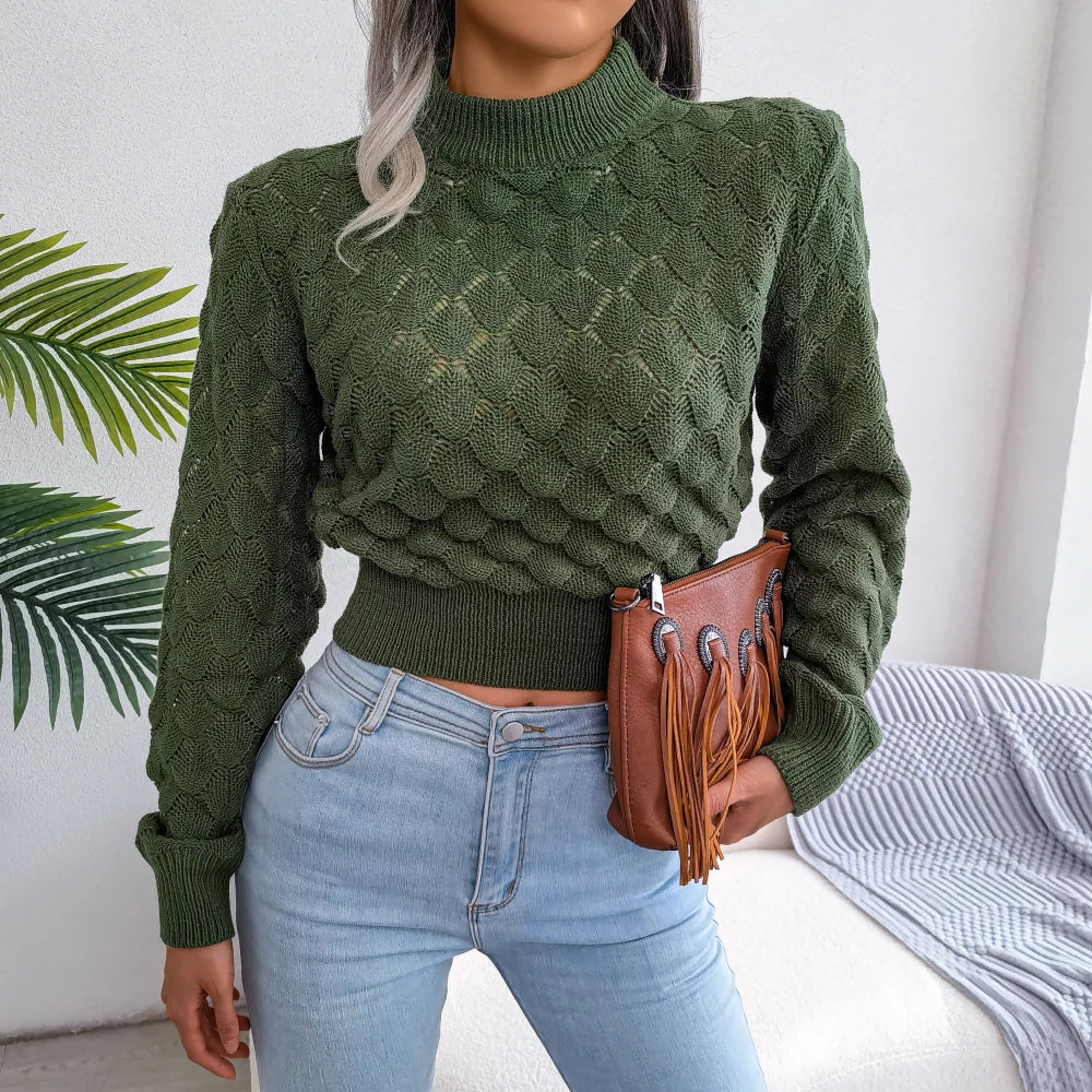 Elara - Textured Knit Jumper