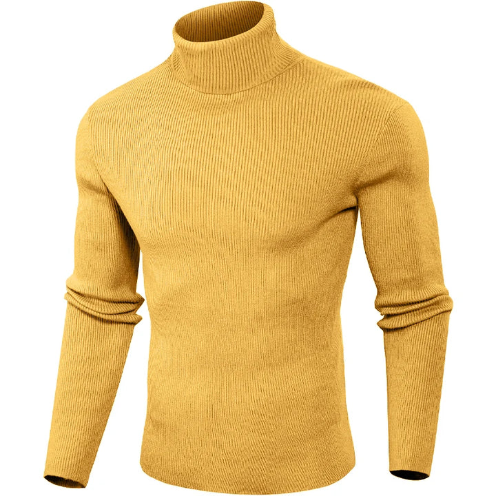 Luca - Ribbed Roll Neck