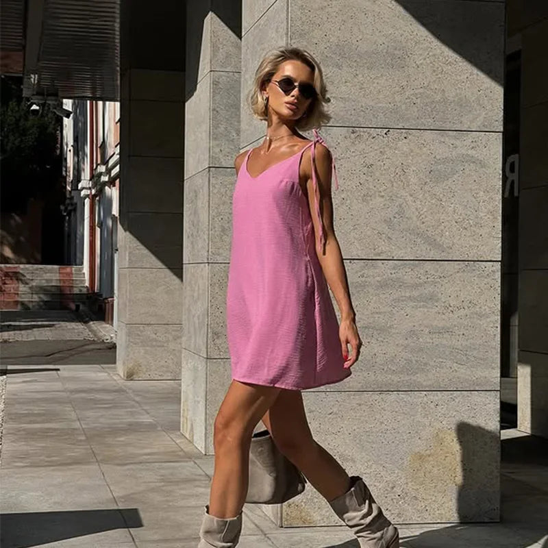 Claudia | V-Neck Bodycon Mini Dress