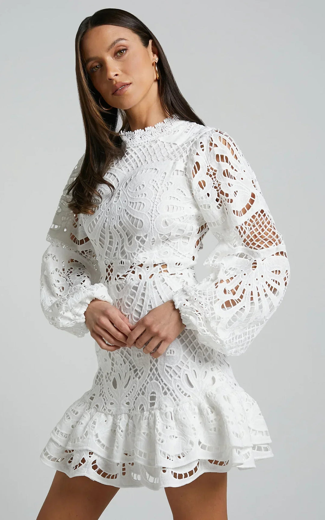 Celeste - Lace Mini Dress