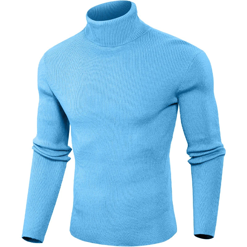 Luca - Ribbed Roll Neck