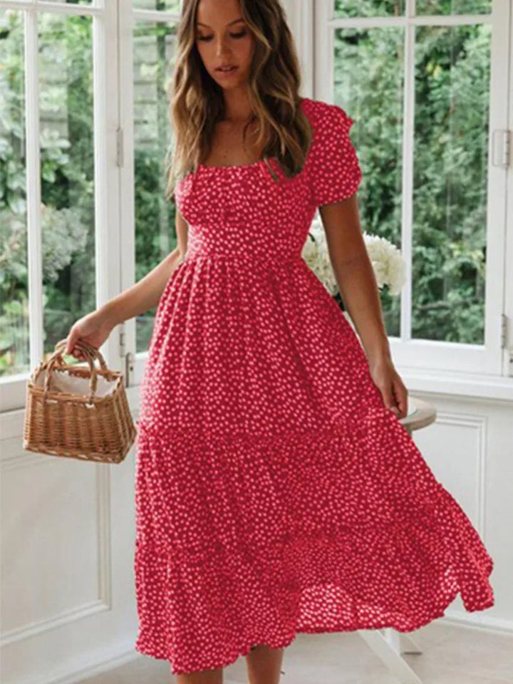 Ruth | Vintage Floral Maxi Dress