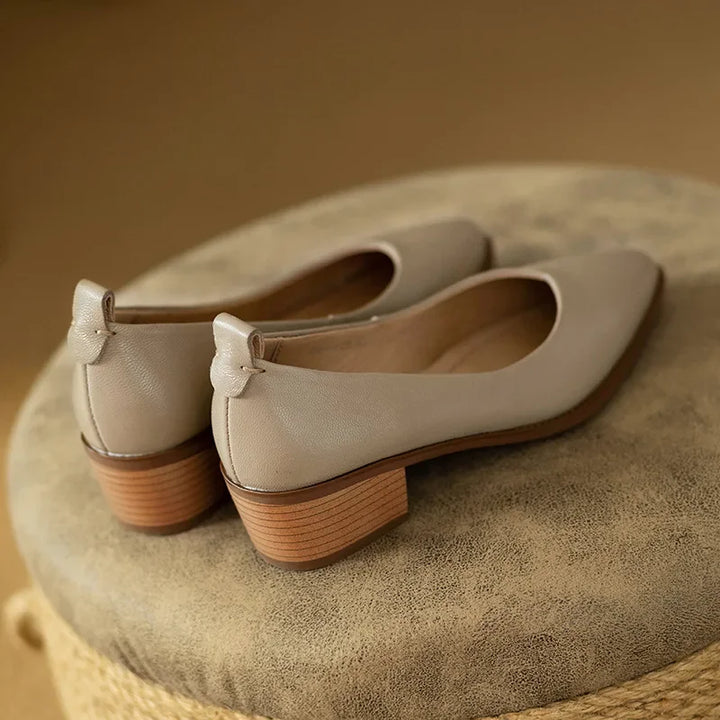 Sandra | Classic Block Heel Pumps