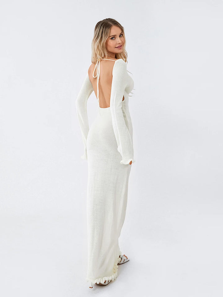 Monroe - Back-Tie Maxi Dress