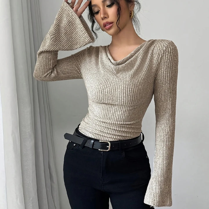 Sienna - Off-Shoulder Knit Top