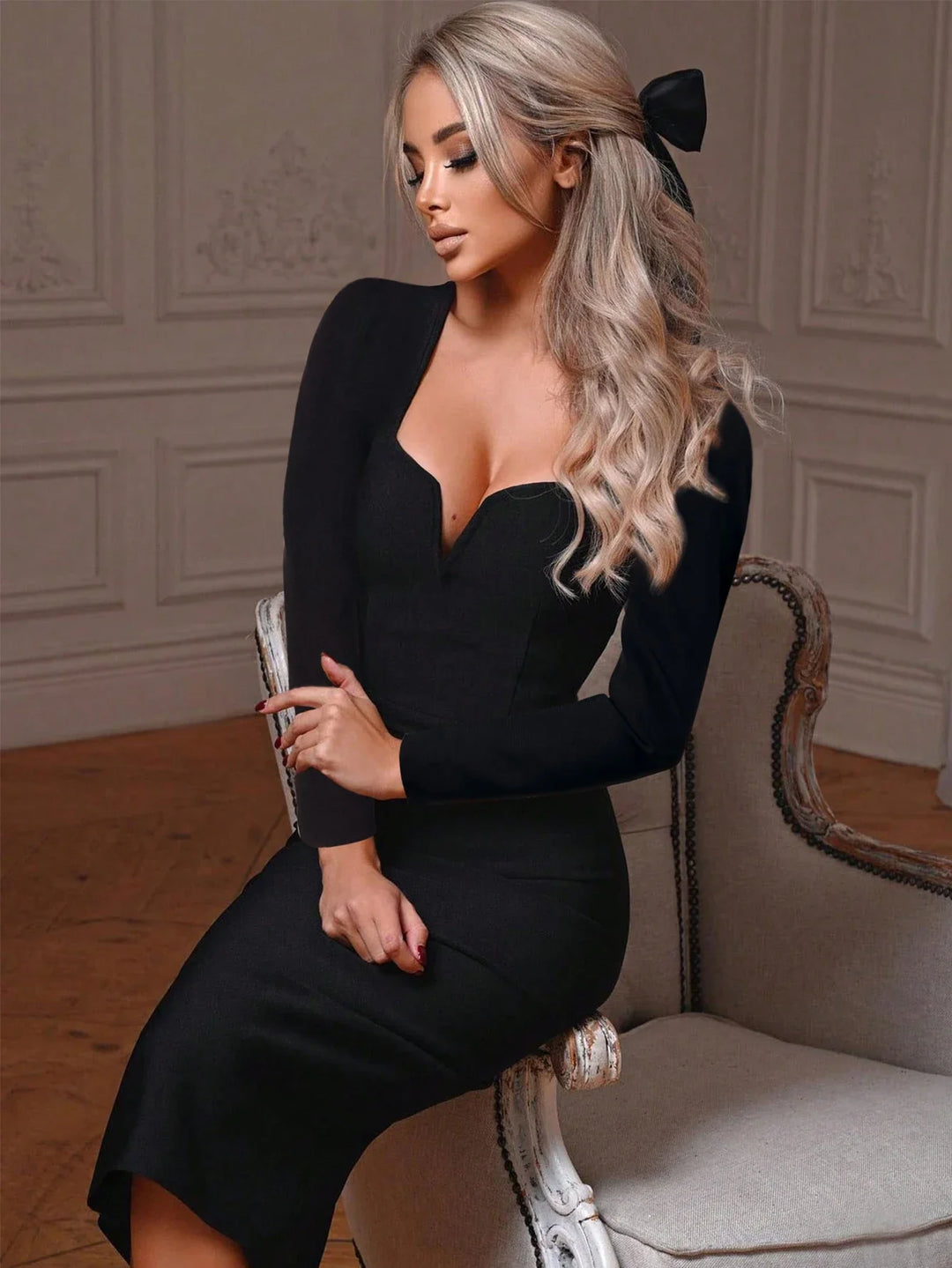 Eternal Caress Midi Dress