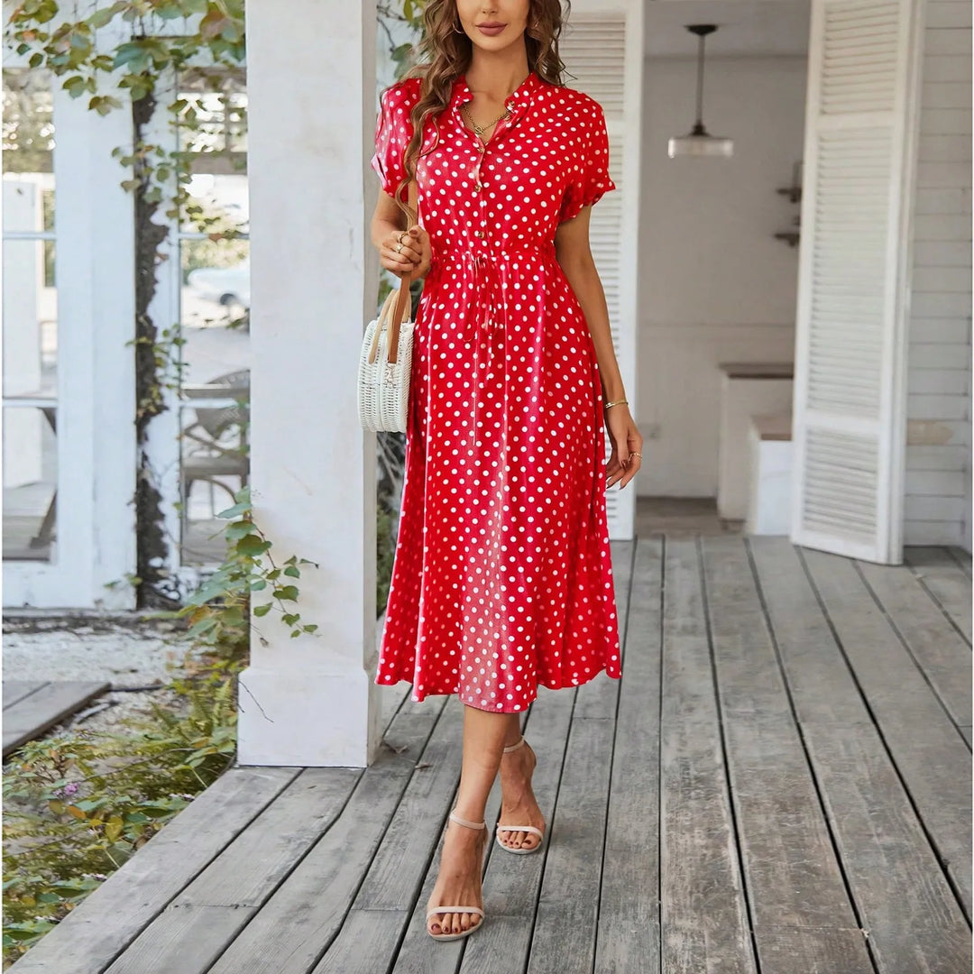 Daisy | Floral Wrap Midi Dress