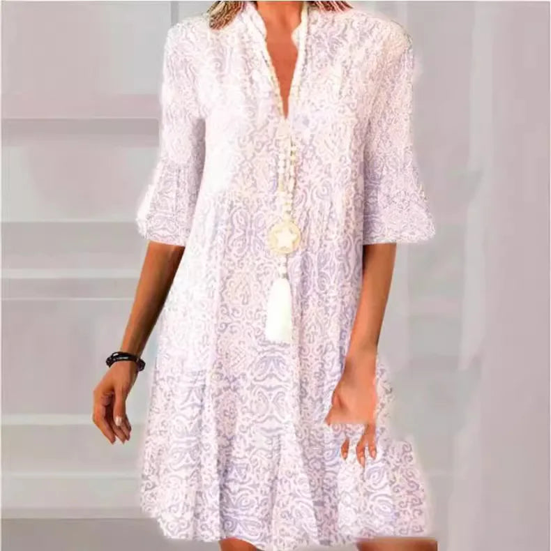 Norma | Vintage Breeze Midi Dress