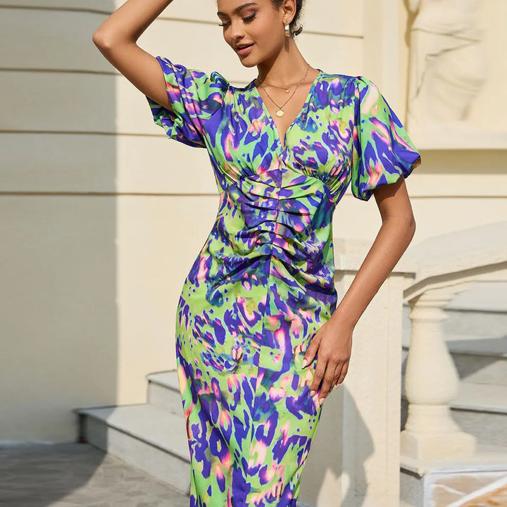 Mariana | Puff Sleeve Summer Dress