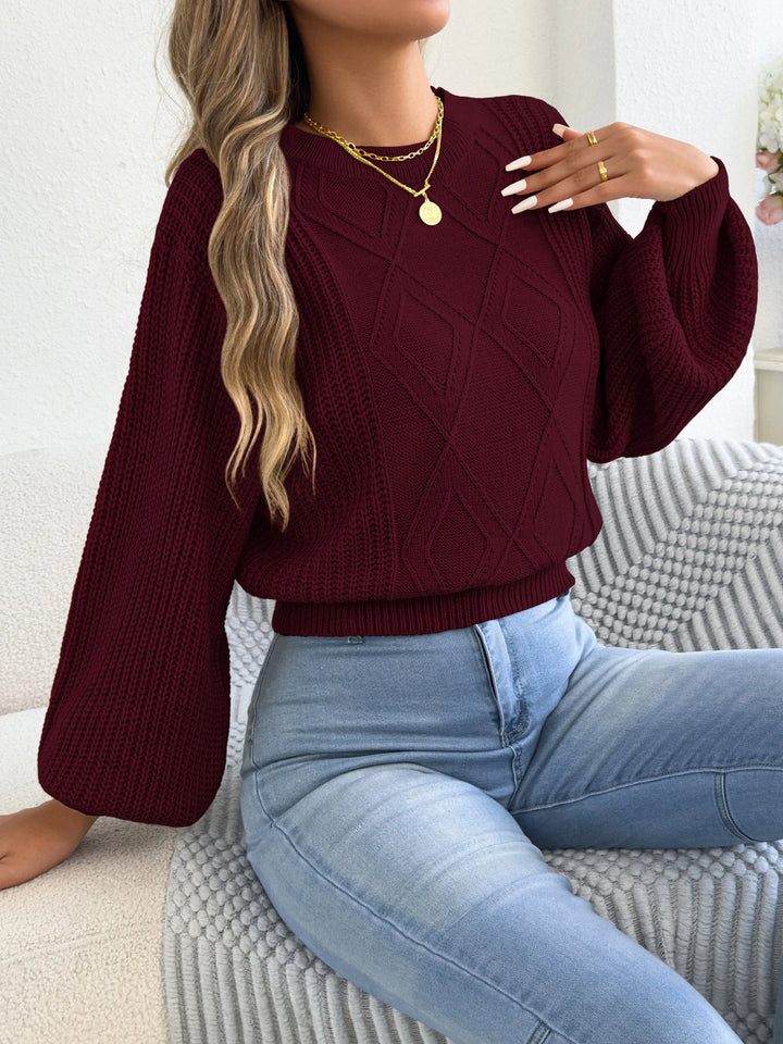 Sienna - Textured Knit Jumper
