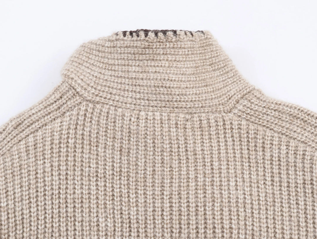 Harper - Bow-Neck Knit Jumper