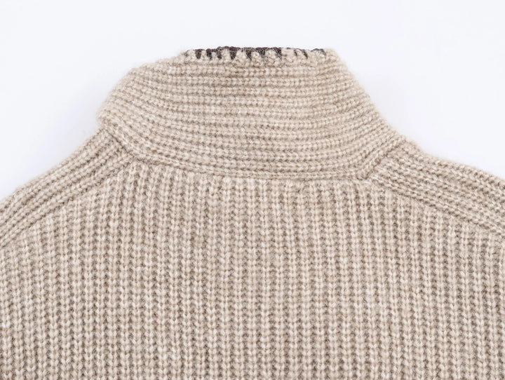Harper - Bow-Neck Knit Jumper