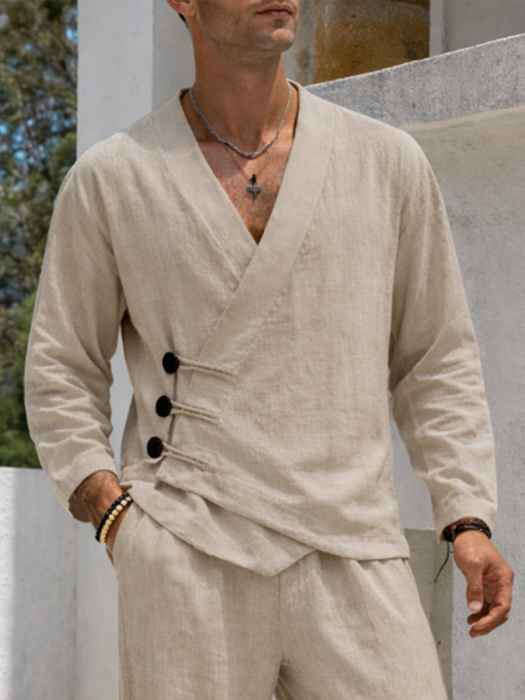 Luca Minimalist Cotton 2-Piece Set