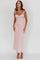 Rose Garden | Sweetheart Maxi Dress - Blush