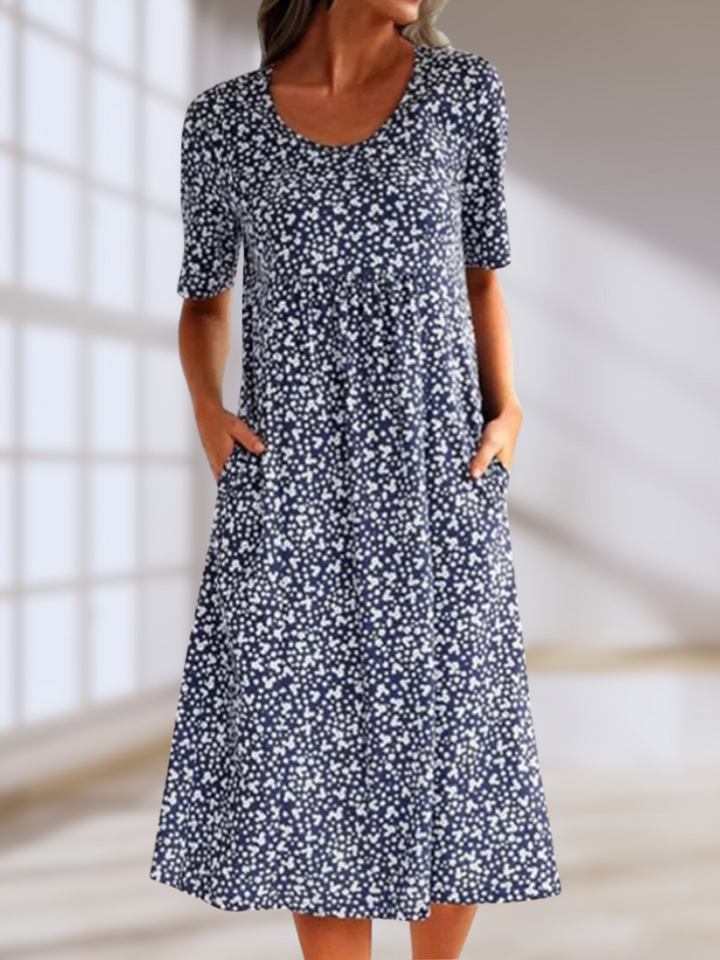 Lilo | Breezy Floral Midi Dress