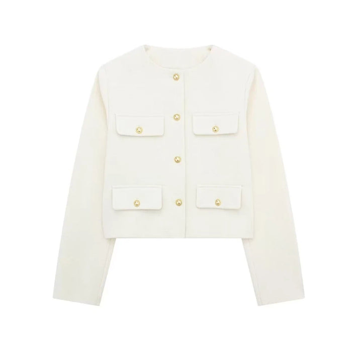 Odessa - Cropped Button Jacket