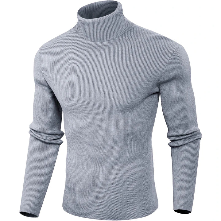 Luca - Ribbed Roll Neck