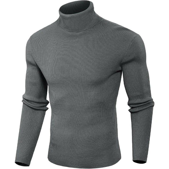 Luca - Ribbed Roll Neck