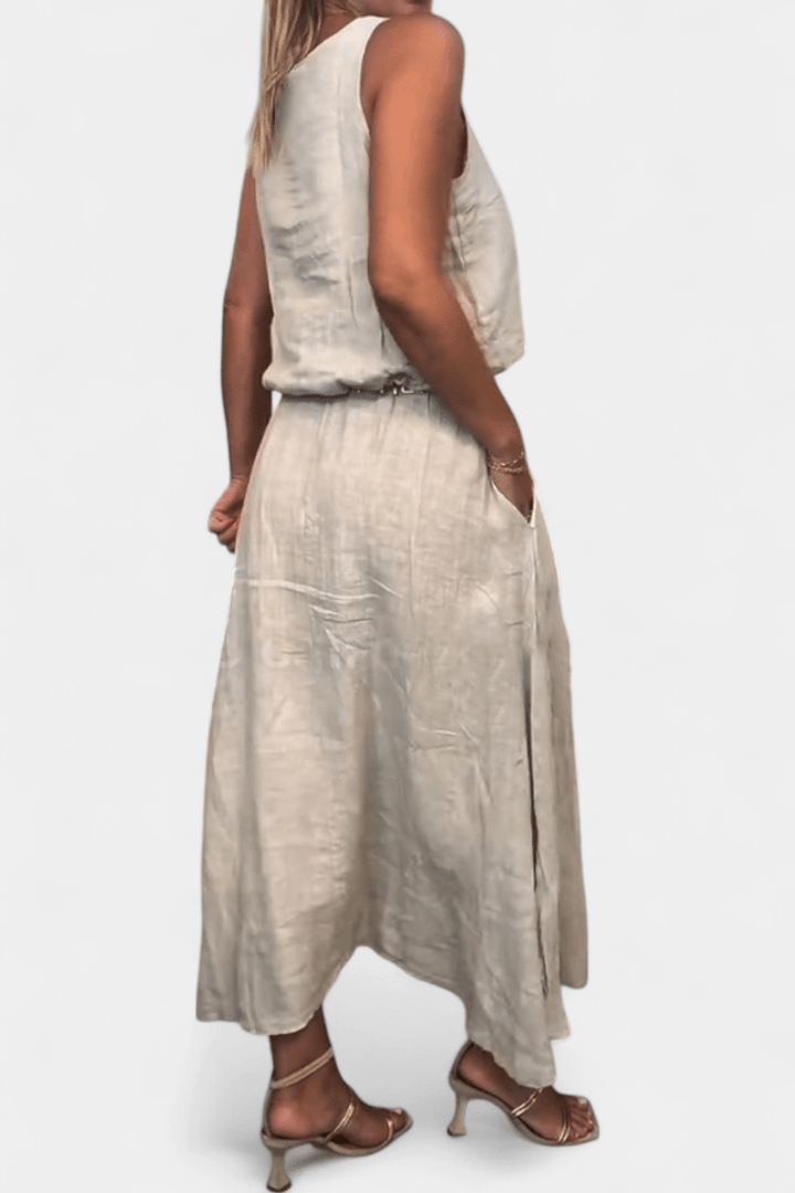Meliora | Sleeveless Jacket &amp; Skirt