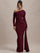 Alessia | Draped Shoulder Gown
