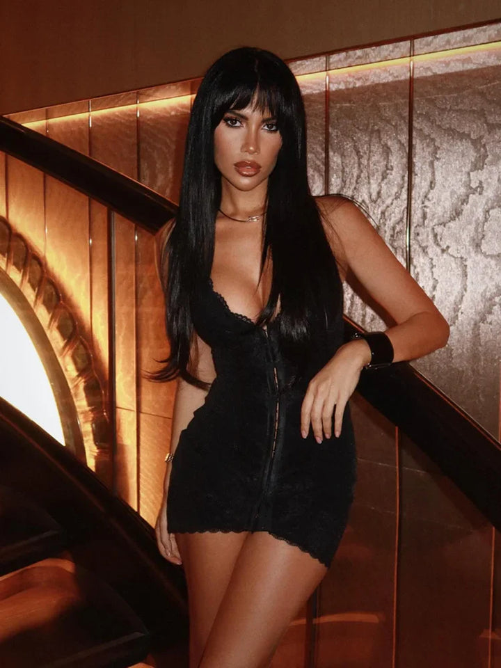 Harriet | V-Neck Mini Dress
