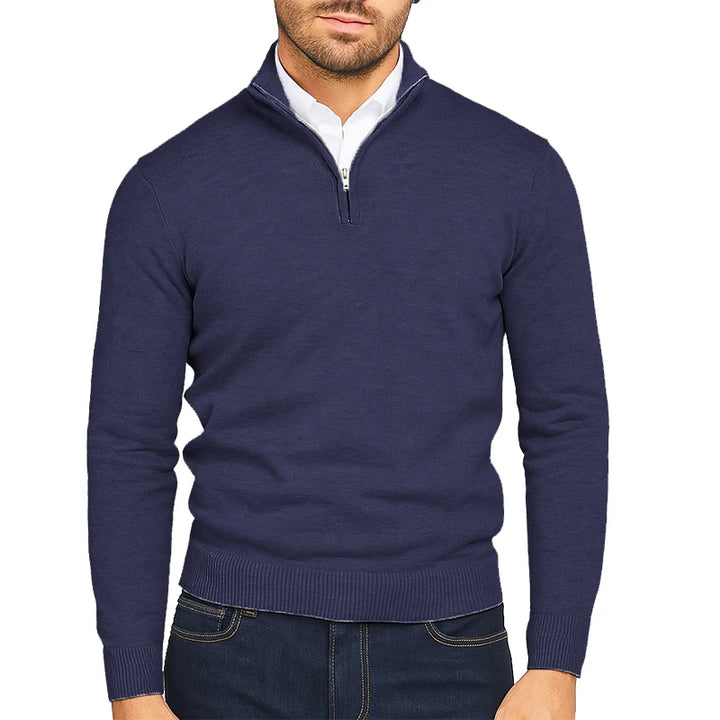 Clark - Lightweight Quarter‑Zip Jumper