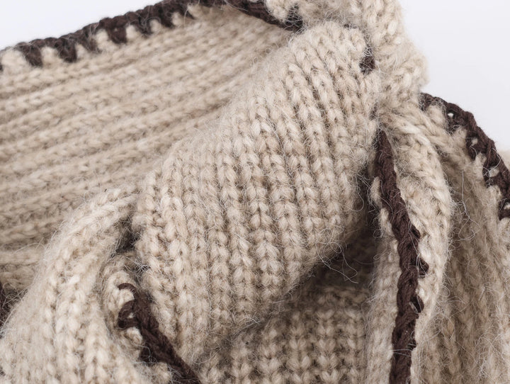 Harper - Bow-Neck Knit Jumper