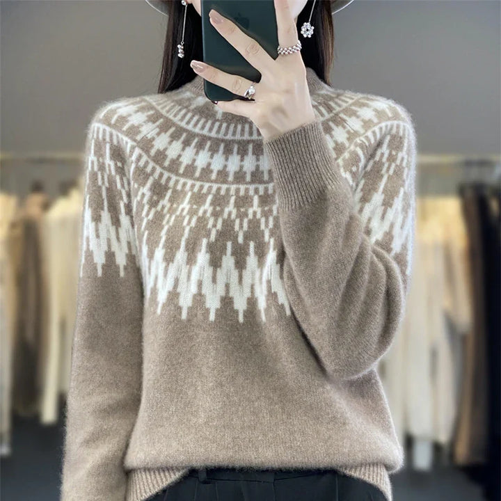 Elyse | Elegant Winter Knit Sweater