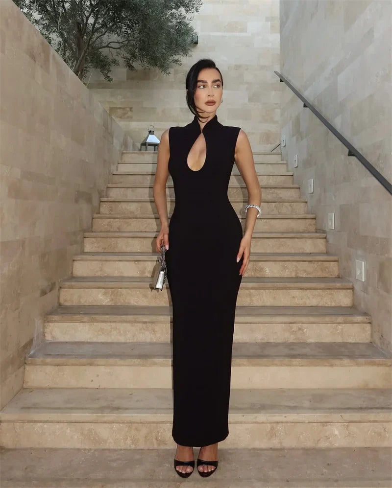 Isabella | Sleek Maxi Dress