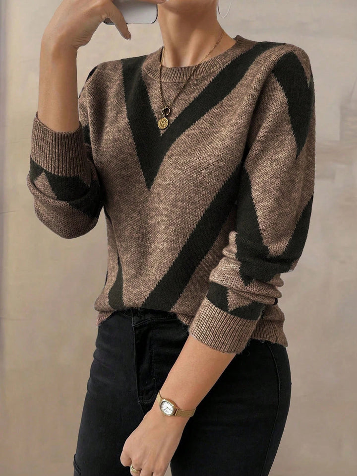 The Vienna - Geometric Pattern Jumper