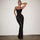 Vireya | Strapless Corset Midi Dress - Black