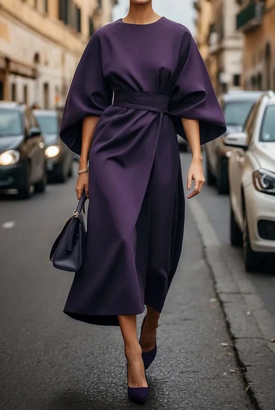 Lorelei | Elegant Belted Dress