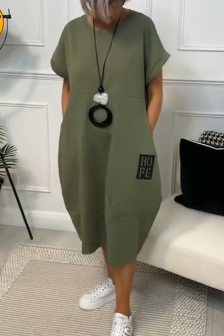 Gia | Casual Everyday Midi Dress