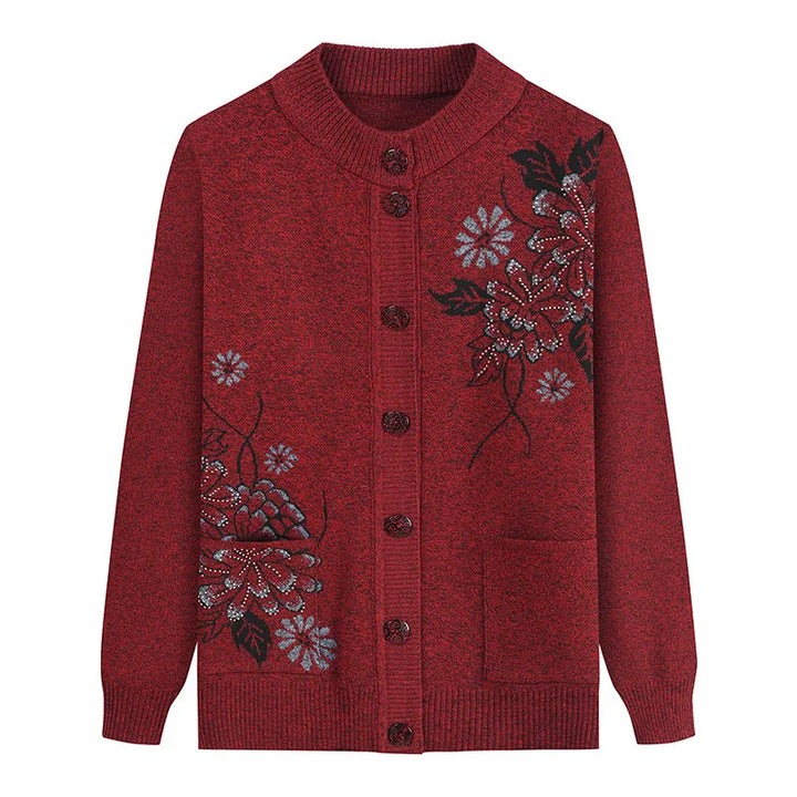 Marielle - Embroidered Knit Cardigan