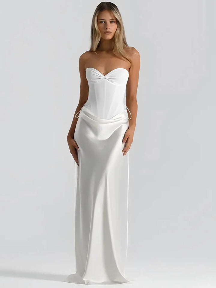 Valenna - Sculpted Strapless Maxi Dress