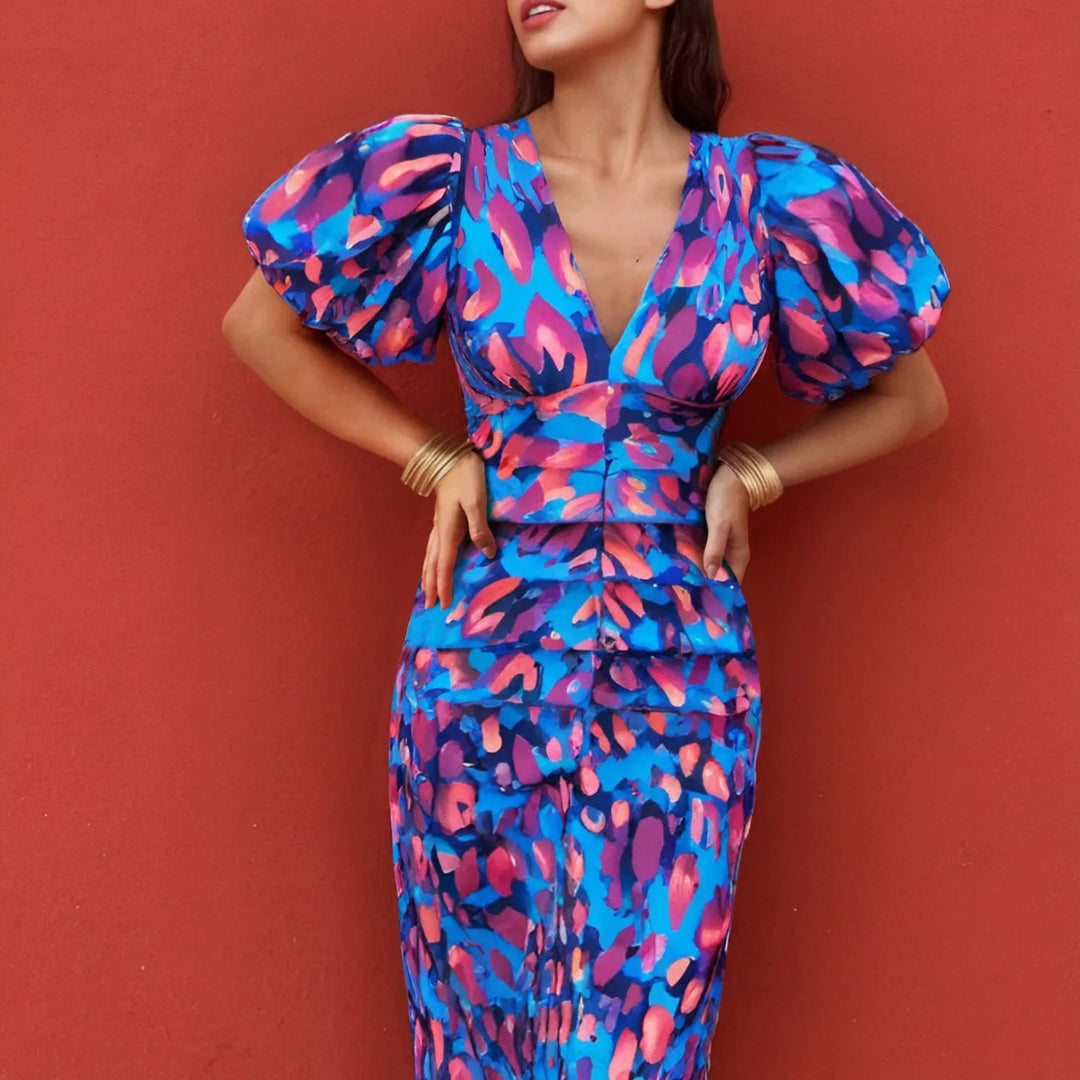 Mariana | Puff Sleeve Summer Dress