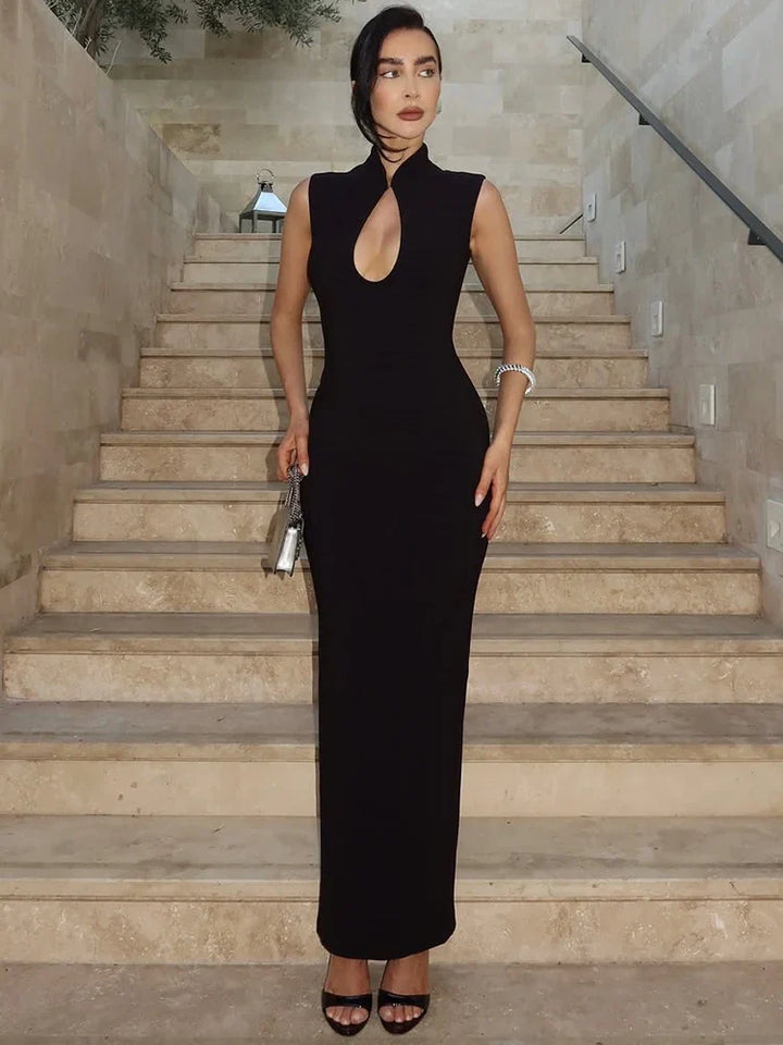 Isabella | Sleek Maxi Dress